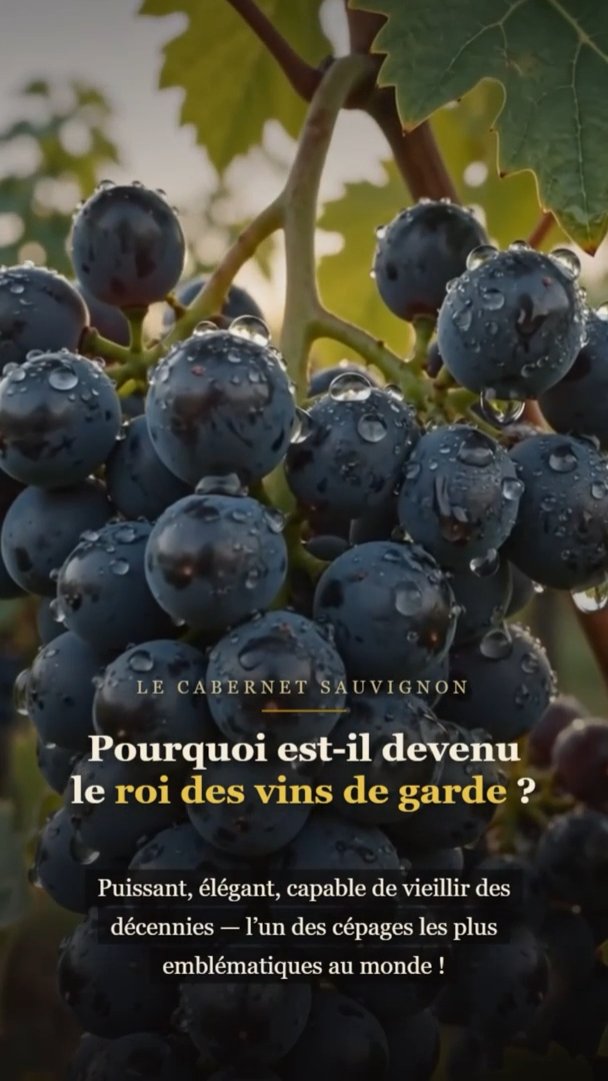 Le Cabernet sauvignon, le roi des vins de garde